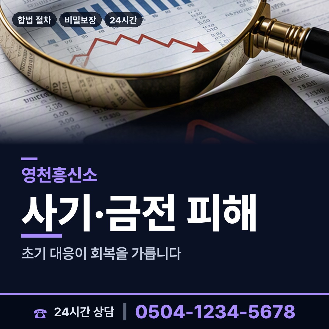 영천 북안면 외도의심 상담 안내